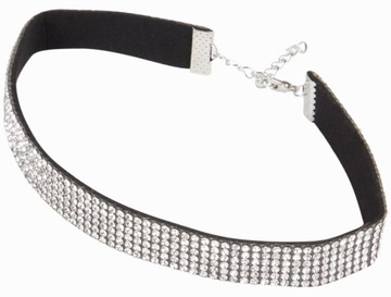 Elegancki Choker na szyję regulowany Naszyjnik różne Wzory