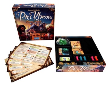 Gra PLanszoWA Pięć Klanów Five Tribes