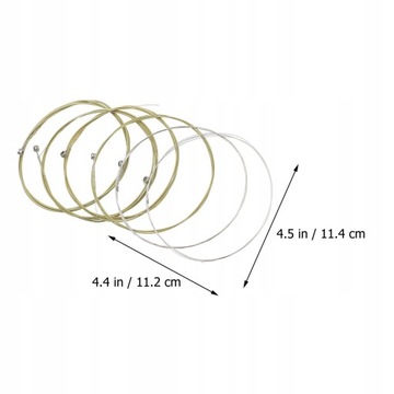 6 шт. СТРУНЫ ДЛЯ АКУСТИЧЕСКОЙ ГИТАРЫ