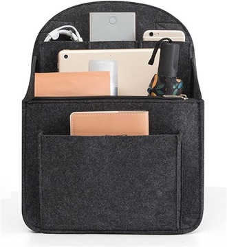 Органайзер Heavyoff Backpack, фетровая вставка, легкий органайзер для сумок