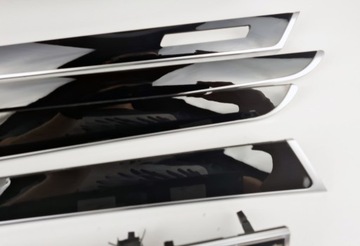 AUDI A6 C6 ДЕКОРАТИВНЫЕ ПОЛОСКИ ТУННЕЛЬ ЧЕРНЫЙ PIANO MEMORY