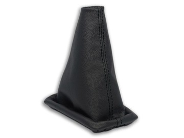 TOYOTA COROLLA E12 02-07 MIESZEK ZMIANY BIEGÓW CZARNA SKÓRA I NICI