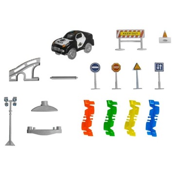 Волшебные треки Светящаяся мостовая дорожка Машинка 220 шт.