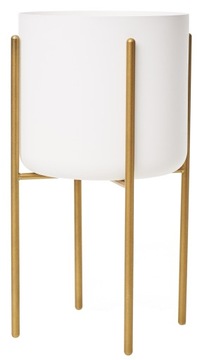 DONICZKA OSŁONKA METALOWA STOJAK NA KWIATY