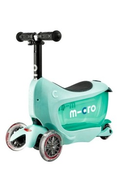 Micro hulajnoga Mini Deluxe 2GO Plus - Miętowa