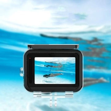 Водонепроницаемый чехол для Gopro Hero 9/10/11/12, прозрачный