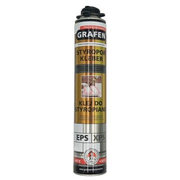 Pianka Poliuretanowa do OCIEPLENIA 750 ml Profesjonalna PIANOKLEJ Grafen