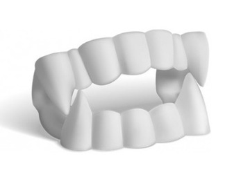 Zęby Wampira, białe