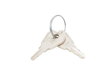 KLUCZ ZAPASOWY DO SZAFEK ELEKTRYCZNYCH EURO LOCKS TYPU 827 ZESTAW 2 SZTUKI