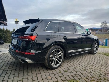 Audi Q7 II SUV Facelifting  3.0 45 TDI 231KM 2021 Audi Q7 Krajowy + serwisowany w ASO + S-Line, zdjęcie 3