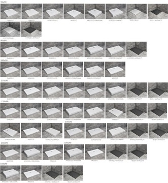 Drzwi FURO DWJ Gold 90x200 RADAWAY LEWE Złote
