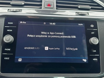 Volkswagen Tiguan II SUV 2.0 TDI 150KM 2020 Volkswagen Tiguan LED Asystent Kamera 360 Android, zdjęcie 24