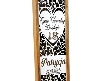 Спасибо за 18-летие крестных родителей