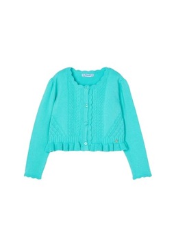 Mayoral Sweter Krótki 3354 Zielony 122