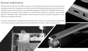 ПОРТАТИВНЫЙ ВЫСОКИЙ АУДИОПЛЕЕР Questyle QP2R — ОПТИЧЕСКИЙ ВЫХОД — А-КЛАСС