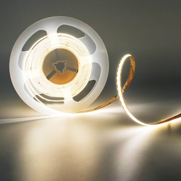 ЛЕНТА COB LED 12В 8мм 5м 45ВТ С НЕЙТРАЛЬНЫМ КАБЕЛЕМ