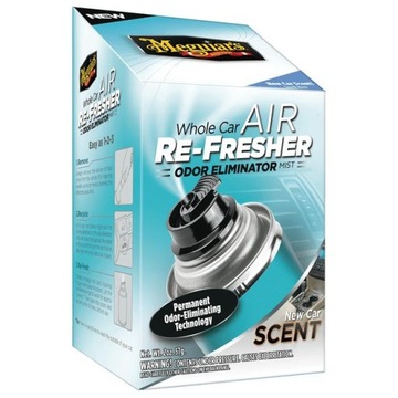 MEGUIARS AIR RE-FRESHER NEW CAR SCENT ELIMINATOR ZAPACHÓW