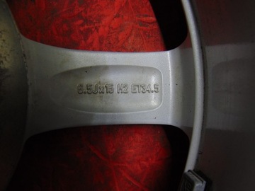 SMART ForTwo II 451 АЛЮМИНИЕВЫЕ ДИСКИ 15 ДЮЙМОВ 3x112 5J 6,6J