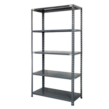 Regał metalowy magazynowy BR-ECO60 177X90X40 Metalkas 5 półek ocynkowany