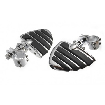 PODNÓŻKI SPACERÓWKI NA GMOLE 38-40 MM CHROM PODEST