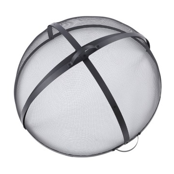 36-дюймовый круглый искровой экран с ручками. Крышка экрана из стальной сетки.