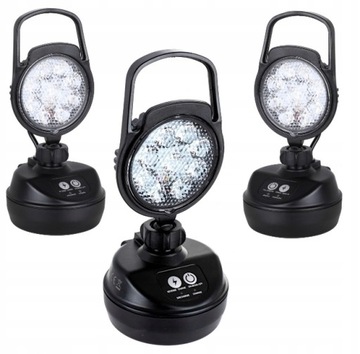 LAMPA WARSZTATOWA LED LATARKA MAGNES POWERBANK