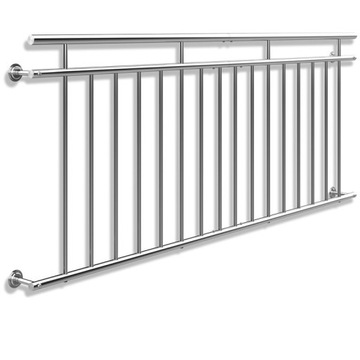 BALKON FRANCUSKI BALUSTRADA 90X225 STAL NIERDZEWNA