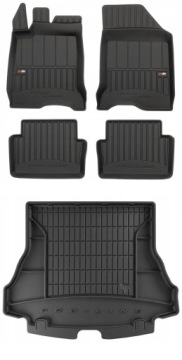 Set 3D gumové rohože Renault Laguna 2 Kombi 2001-2007