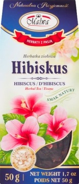MALWA HERBATKA ZIOŁOWA HIBISKUS 50 G