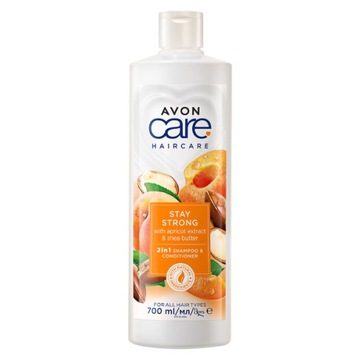 AVON Szampon i odżywka 2w1 z ekstraktem z moreli i masłem shea 700 ml
