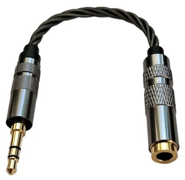 Audio przejściówka na przewodzie z 4,4mm na 3,5mm