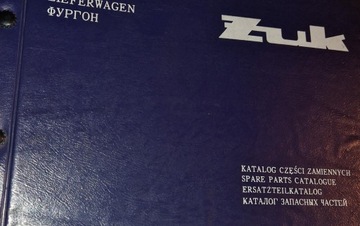 Żuk Samochód dostawczy Katalog części zamiennych stan BDB