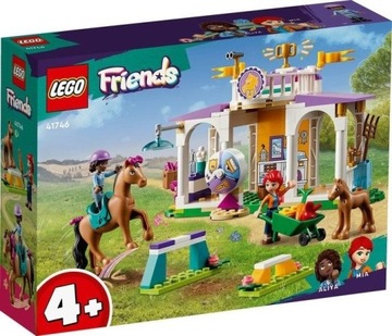 PREZENT LEGO DLA 4+ LATKI FRIENDS 41746 Szkolenie koni + TORBA LEGO
