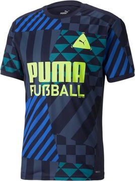 KOSZULKA MĘSKA SPORTOWA PIŁKARSKA DOPASOWANA TERMOAKTYWNA T-SHIRT PUMA S