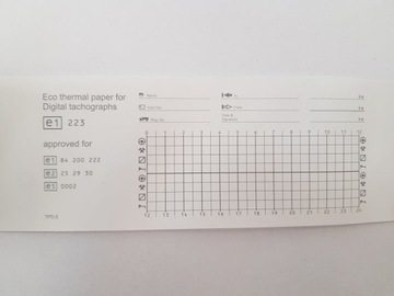 Термобумага для тахографа HICO, тахограф, 5 шт.