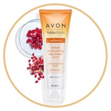 AVON TRUE Увлажняющий и окрашивающий крем для лица SPF 20
