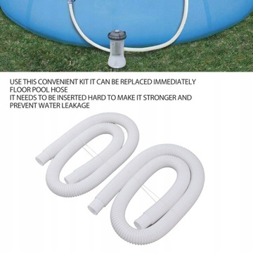 Сменные шланги для бассейна с зажимами