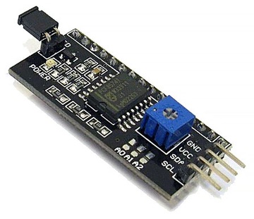 Konwerter I2C dla wyświetlacza LCD HD44780