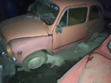 Fiat 1968 FIAT 600D STANDARD , FIAT 600 D 1968 ROK ZASTAVA 750 ZASTAWA 1966 ROK