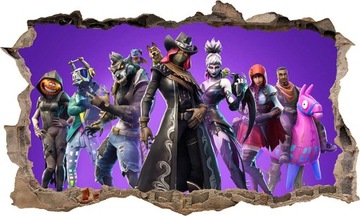 FORTNITE 3D XXXXXL стикер на стену