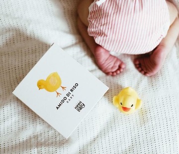 Рисовый крахмал для купания Linea MammaBaby Baby Cl ementino 5 x 30г