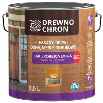 DREWNOCHRON Lakierobejca Extra złoty dąb 2,5l