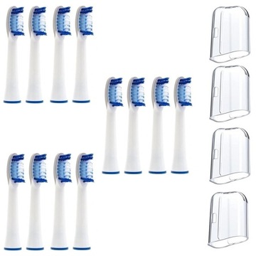 12x Końcówki główki do szczoteczki sonicznej Oral-b Pulsonic iO