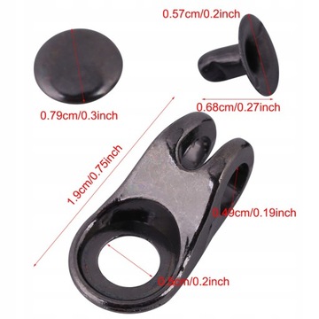 20 НАБОРОВ КРЮЧКОВ ДЛЯ ОБУВИ ФИТИНГ ДЛЯ ШНУРКА