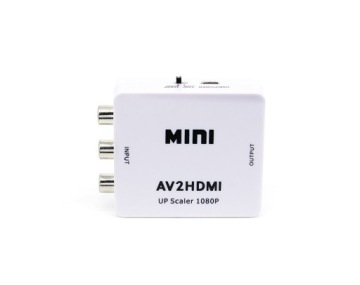 Подключите Atari к новому телевизору через композитный порт HDMI.