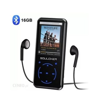 4055 Odtwarzacz MP3 MP4 Soulcker 16GB BLUETOOTH