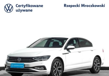 Volkswagen Passat B8 Limousine Facelifting 1.5 TSI EVO 150KM 2021 Volkswagen Passat 1.5TSI 150KM Business, Tempomat Aktywny, Czujniki Parkow