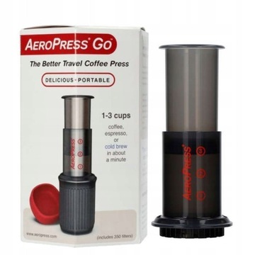 AEROPRESS GO КОФЕВАРКА 100 БУМАЖНЫХ ФИЛЬТРОВ TRAVEL