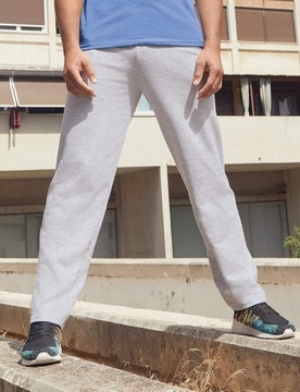 FRUIT OF THE LOOM SPODNIE DRESOWE LEKKIE C.SzaryXL