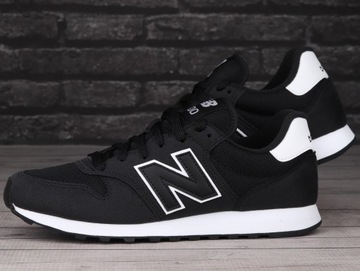 Buty sneakersy męskie sportowe New Balance GM500EB2 BLACK WHITE